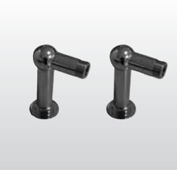 Kerasan Retro kolanka sztorcowe do baterii wannowej złoty 739691