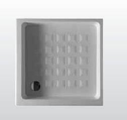 Kerasan Retro brodzik kwadratowy ceramiczny 100x100 biały 1340