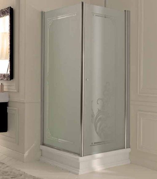 Kerasan Retro brodzik prostokątny ceramiczny lewy 80x96 SX biały 1337