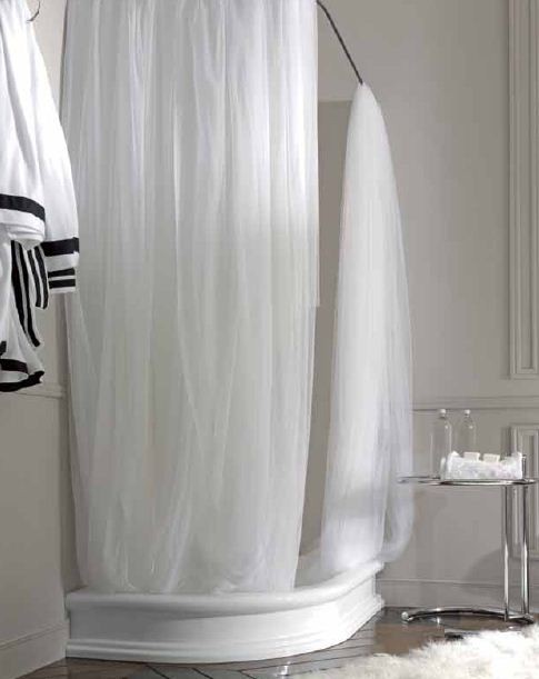 Kerasan Retro brodzik półokrągły ceramiczny 80x80 biały 1342