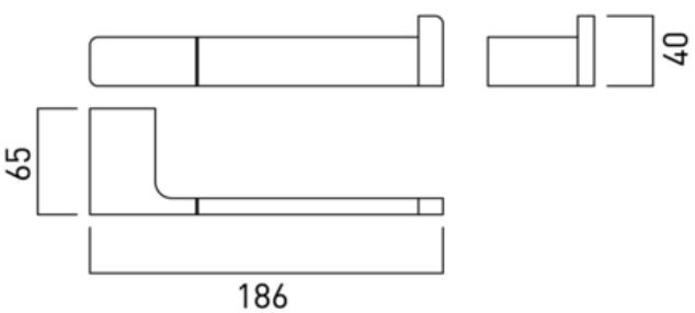 Vado Shama uchwyt na papier toaletowy chrom SHA-180-C/P