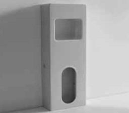 Kerasan panel ceramiczny z półką do bidetu biały 2482