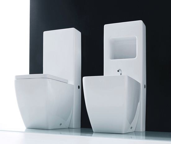 Kerasan panel ceramiczny z półką do bidetu biały 2482