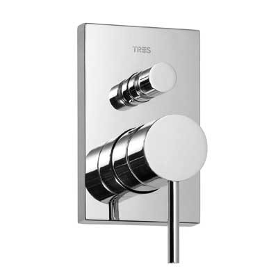 Tres Max bateria podtynkowa wannowo-natryskowa chrom 062.180.02