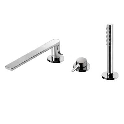 Tres Max bateria wannowa 3-otworowa chrom 062.161.02