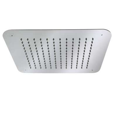 Tres deszczownica kwadratowa 42x42 do mocowania sufitowego chrom 299.516.07