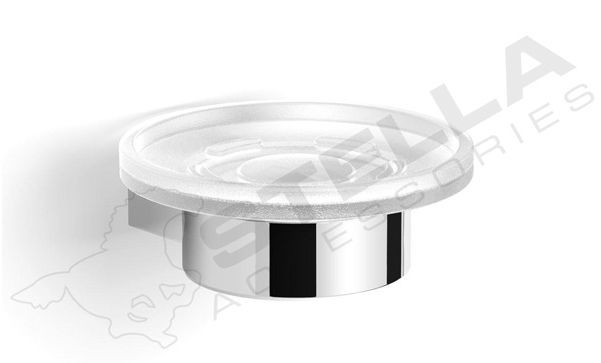 Stella Soul mydelniczka szkło matowe chrom 06420