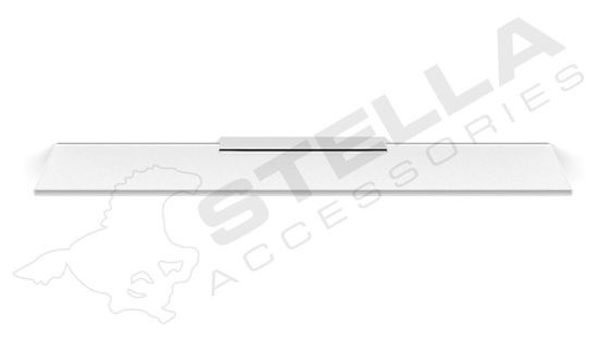 Stella Soul półka szklana 60 szkło matowe chrom 06800