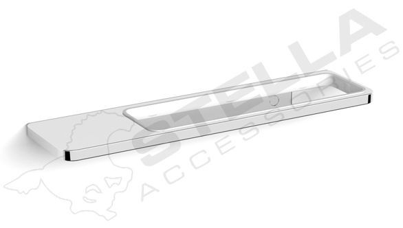 Stella Next uchwyt potrójny z półką chrom 08418