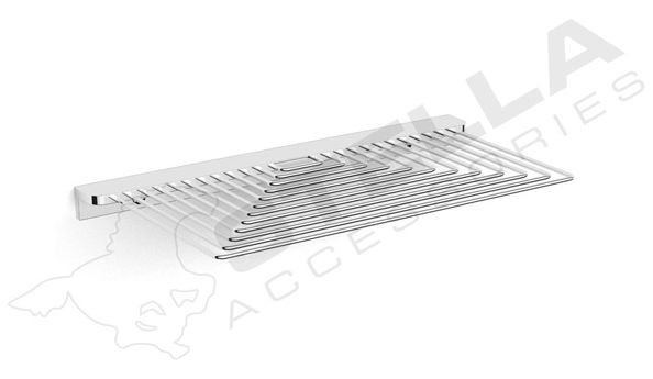 Stella półka z drutu prostokątna chrom 16030