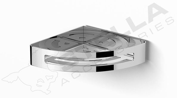 Stella koszyk narożny / mocowanie Lift&amp;amp;amp;amp;Clean™ chrom 16036