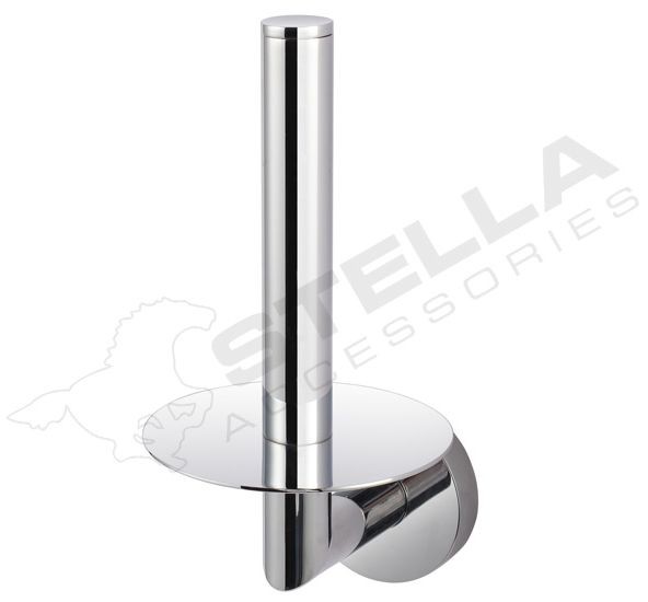 Stella Classic uchwyt do papieru z rozetą - zapas chrom 07444