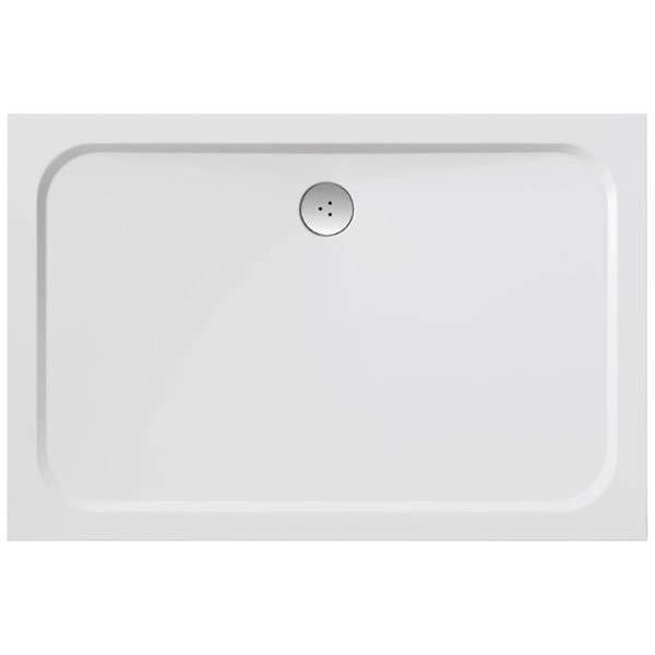 Ravak Gigant PRO Chrome brodzik prostokątny 110x80 lany marmur XA04D401010