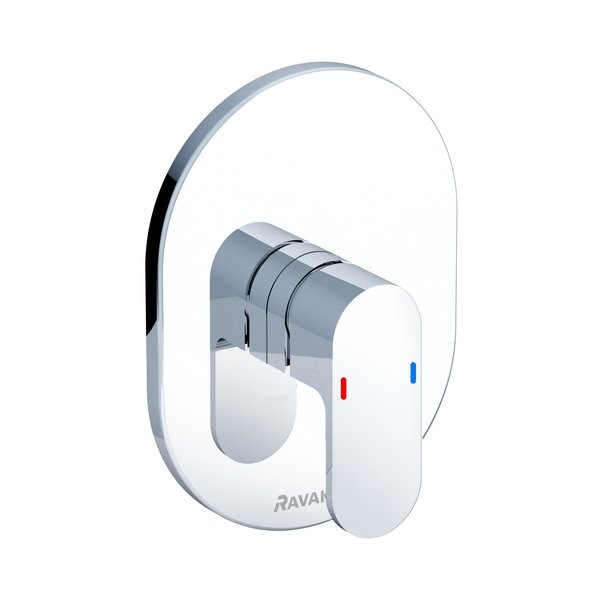 Ravak Chrome bateria natryskowa podtynkowa chrom CR 066.00 X070057