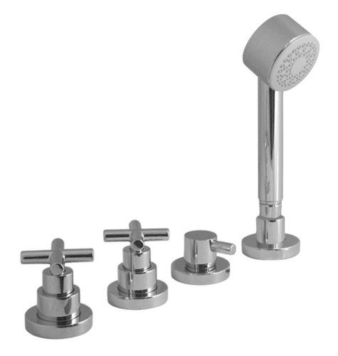 Vado Elements Water bateria wannowa czterootworowa chrom ELW-135/NS-3/4-C/P