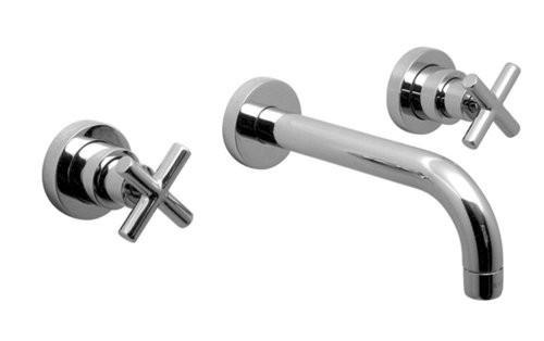 Vado Elements Water bateria wannowa podtynkowa trzyotworowa chrom ELW-126L-3/4-C/P