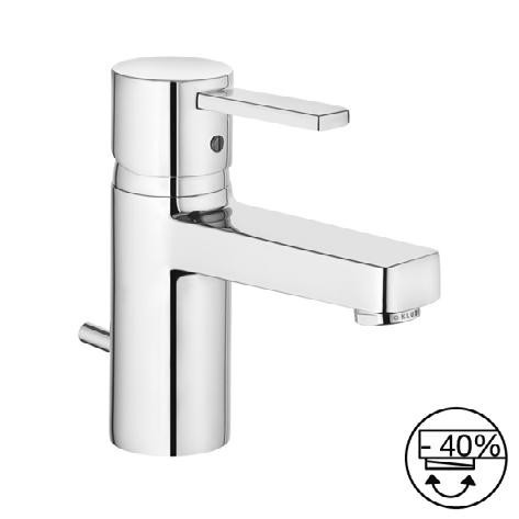 Kludi Zenta jednouchwytowa bateria umywalkowa z korkiem chrom 382500575