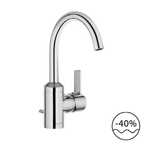 Kludi Zenta jednouchwytowa bateria umywalkowa z korkiem chrom 382550575