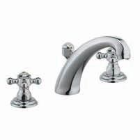 Kludi Adlon dwuuchwytowa bateria umywalkowa trzyotworowa z korkiem chrom 51 043 05 20