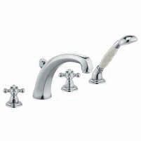 Kludi Adlon dwuuchwytowa bateria wannowa czterootworowa chrom 51 524 05 20