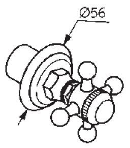 Kludi Adlon zawór podtynkowy mosiądz 51 803 45 20