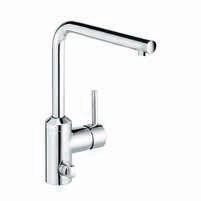 Kludi L-ine jednouchwytowa bateria kuchenna zlewozmywakowa chrom 42 816 05 77