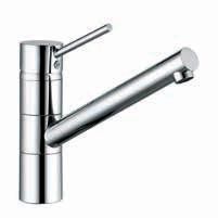 Kludi Scope XL jednouchwytowa bateria kuchenna zlewozmywakowa chrom 33 930 05 75