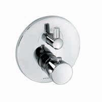 Kludi Balance jednouchwytowa bateria wannowo-prysznicowa podtynkowa termostatyczna chrom 52 830 05 75