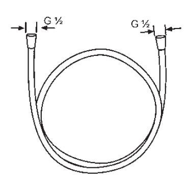 Kludi Logoflex wąż 2m chrom 61 057 05-00