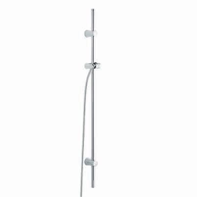 Kludi A-QAv drążek prysznicowy 110cm z wężem 160cm chrom 62 095 05-00