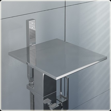 Kohlman Nexen bateria wannowa podłogowa chrom QF1165U