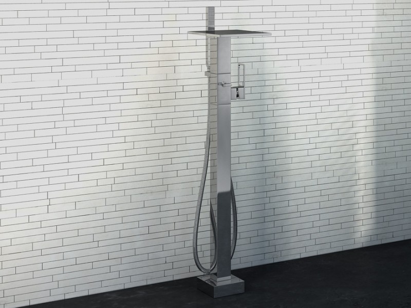 Kohlman Nexen bateria wannowa podłogowa chrom QF1165U