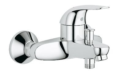 Grohe Euroeco bateria wannowa ścienna chrom 32743000