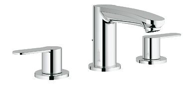 Grohe Eurostyle Cosmopolitan bateria umywalkowa trzyotworowa z korkiem chrom 20208002