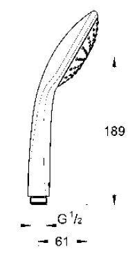 Grohe Euphoria główka słuchawka prysznicowa chrom 27265000