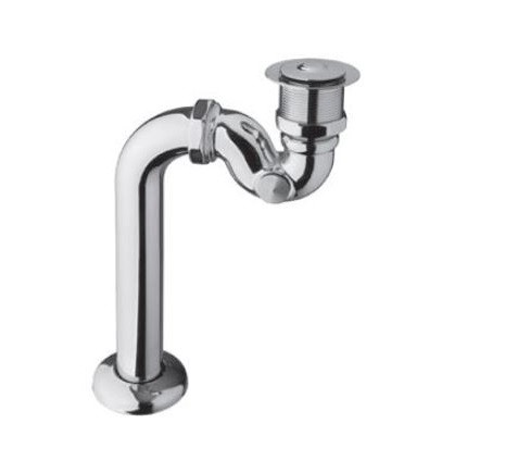 PMD Piramida syfon do wannien wolnostojących click-clack chrom S2