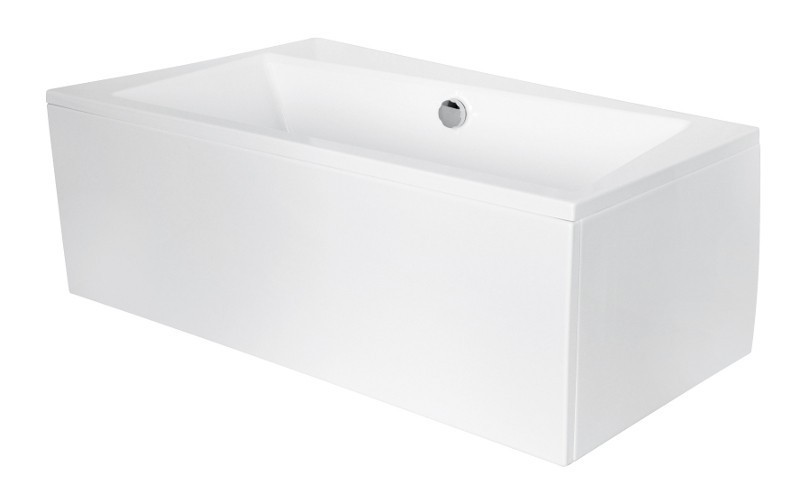 BESCO Infinity wanna asymetryczna lewa 170x110 biały WAI-170-NL