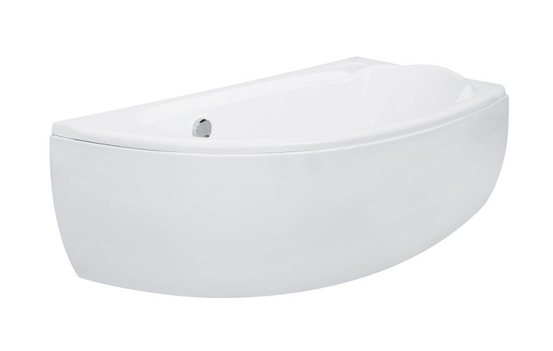 PMD Piramida Mini wanna asymetryczna prawa 150x70 biały WAM-150-NP