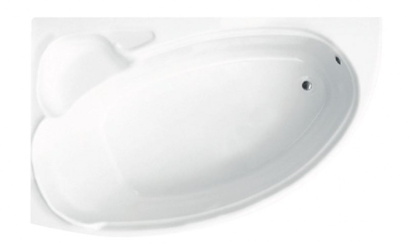 PMD Piramida Finezja Nova wanna asymetryczna lewa 170x110 biały WAF-170-NL