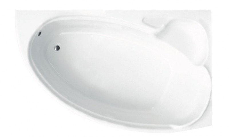 PMD Piramida Finezja Nova wanna asymetryczna prawa 155x95 biały WAF-155-NP