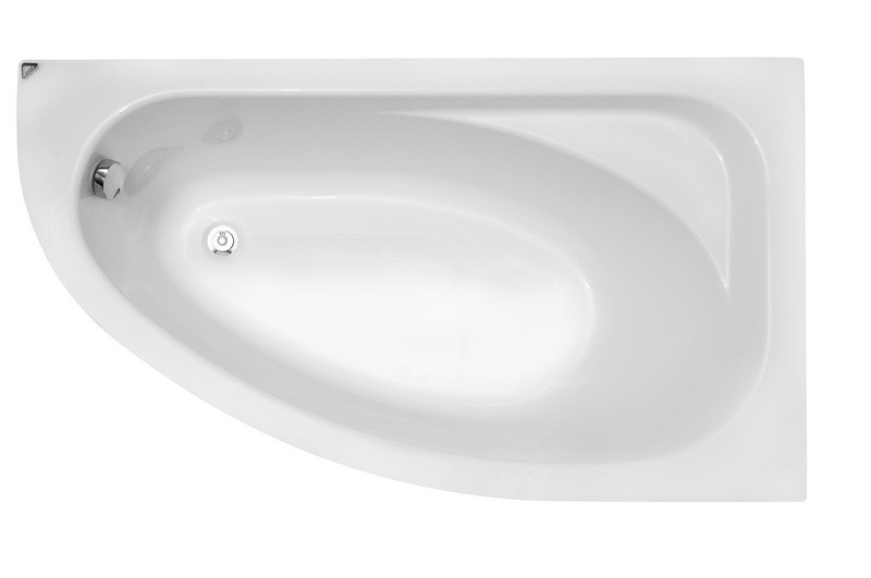 PMD Piramida Cornea Comfort wanna asymetryczna prawa 150x100 biały WAM-150C-NP