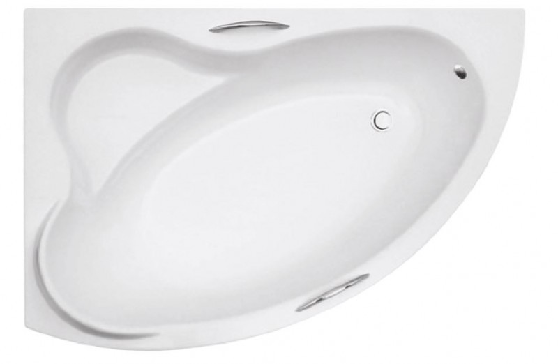 PMD Piramida Ada wanna asymetryczna lewa 160x100 biały WAA-160-NL