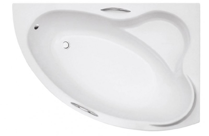 PMD Piramida Ada wanna asymetryczna prawa 140x90 biały WAA-140-NP