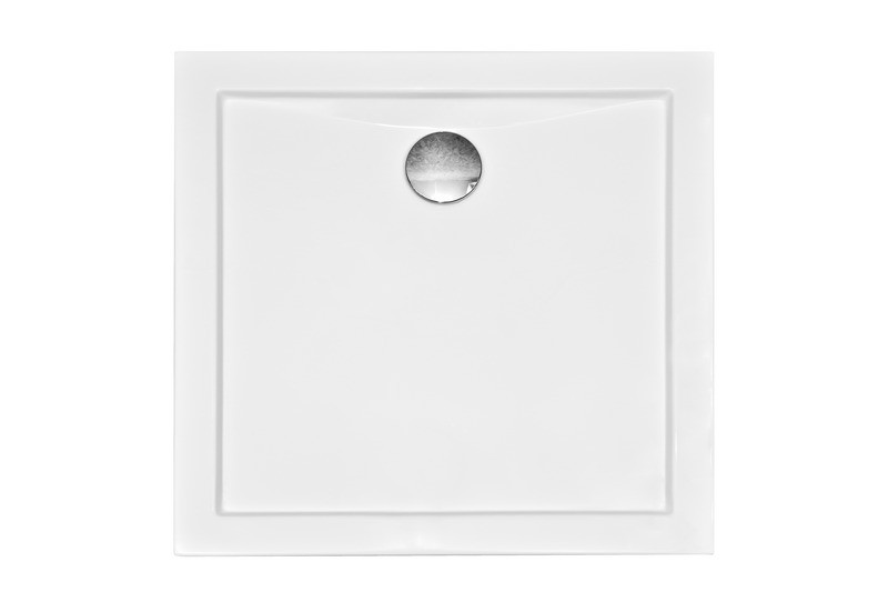 BESCO Aquarius brodzik kwadratowy 80x80 biały BAA-80-K