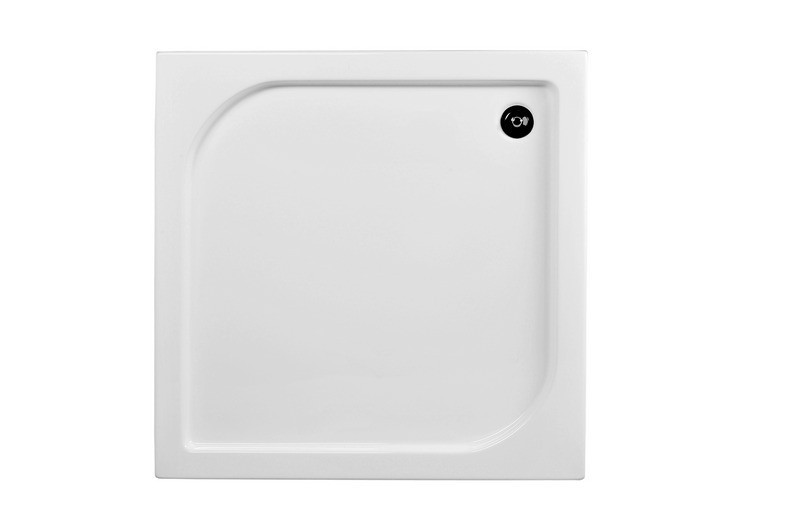 PMD Piramida Oskar brodzik kwadratowy 90x90 z obudową biały BAO-90-PK