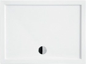 BESCO Alpina brodzik prostokątny 120x80 biały BAA-120-80-K - DG