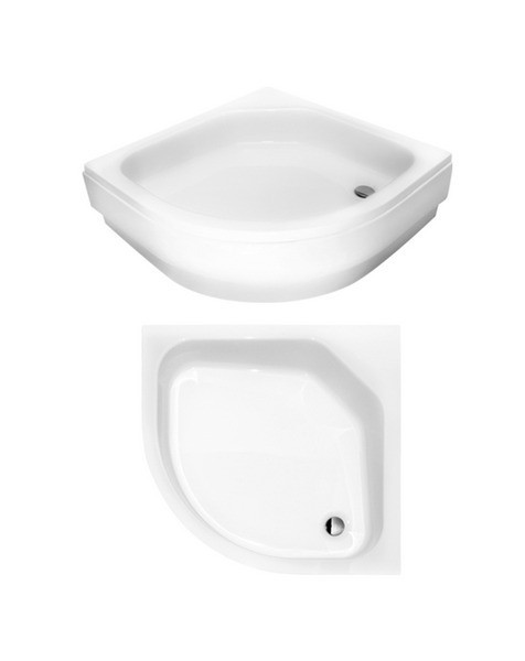 PMD Piramida Diper II obudowa brodzika 90x90 biały OAD-90-II