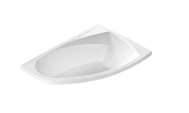Excellent Aquaria Comfort wanna asymetryczna 150x95 lewa z nogami WAEX.AQL15WH
