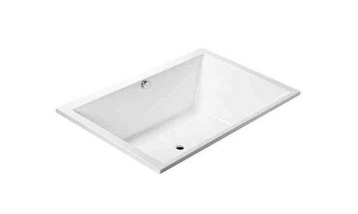 Excellent Crown Lux wanna prostokątna 190x120 z nogami WAEX.CRL12WH