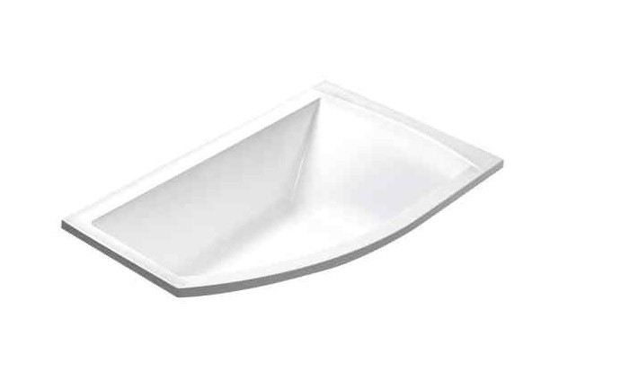 Excellent Magnus wanna asymetryczna 150x85 prawa z nogami WAEX.MGP15WH